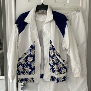 Retro 90’s windbreaker set